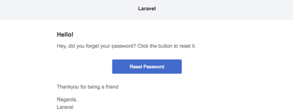 Changing the Laravel 5 password reset email text and Template